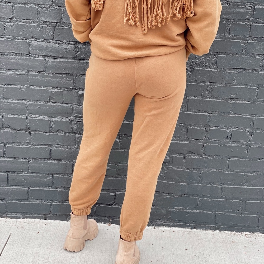 Camel Sweatpants - Picture 3 of 3